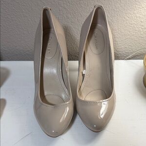 Calvin Klein Women's Beige Heels
